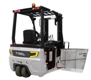 Фото 4 - Погрузчик электрический TISEL FBT18D FDX400.