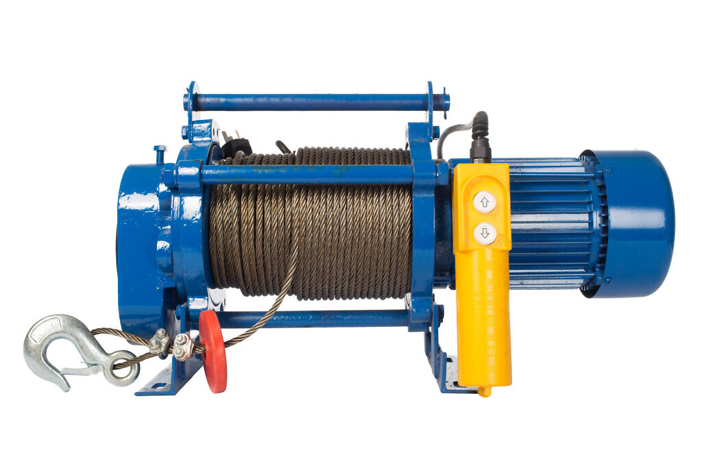Фото 9 - Лебедка TOR CD-300-A (KCD-300 kg, 220 В) с канатом 70 м.