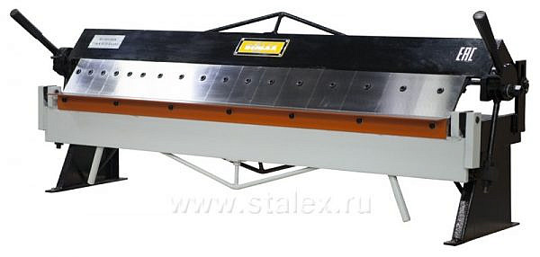 Фото 8 - Станок листогибочный ручной сегментный  STALEX W1.5x1260A.
