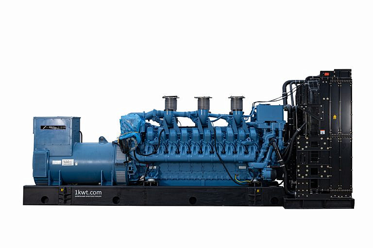 Фото 6 - P1300MT дизельный генератор MGE 1300 кВт Открытая на двигателе MTU / 12V4000G23.