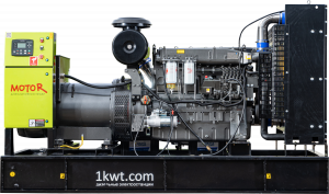 Фото 7 - АД300-T400 дизельный генератор Motor 300 кВт Открытая на двигателе RICARDO / 6D12D320A.
