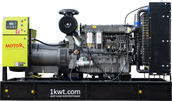 АД300-T400 дизельный генератор Motor 300 кВт Открытая на двигателе RICARDO / 6D12D320A