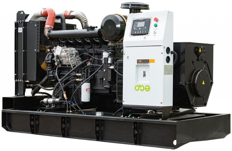 Фото 2 - АД200-T400ECO дизельный генератор EcoPower 200 кВт Открытая на двигателе Ricardo / 6126-42DE.