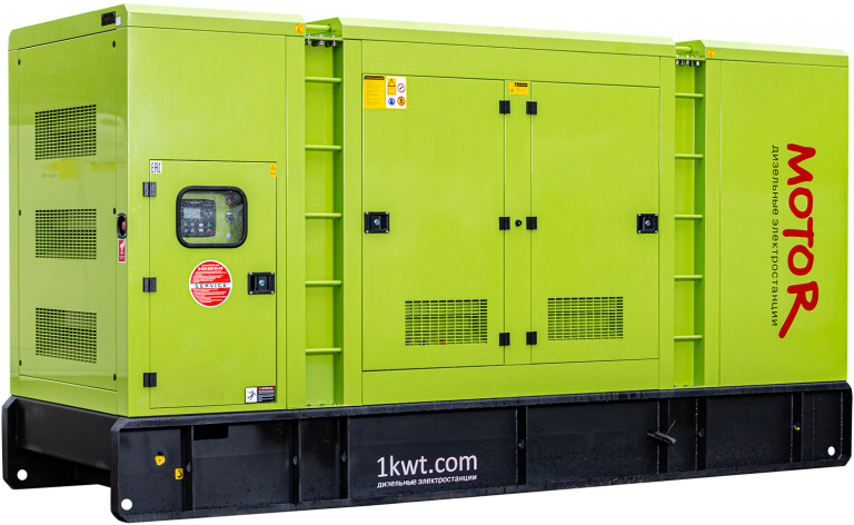 Фото 4 - АД300-Т400 дизельный генератор Motor 300 кВт В кожухе на двигателе Yuchai / YC6MJ480L-D20.