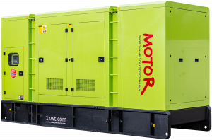 Фото 10 - АД300-Т400 дизельный генератор Motor 300 кВт В кожухе на двигателе Yuchai / YC6MJ480L-D20.