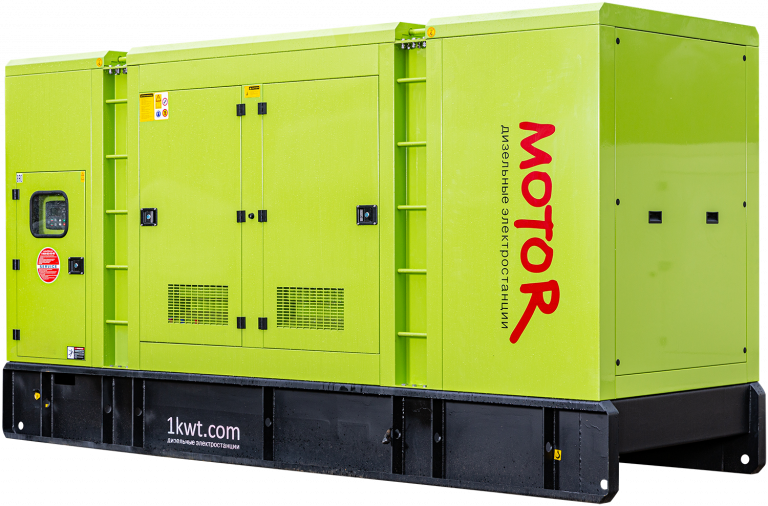 Фото 5 - АД300-Т400 дизельный генератор Motor 300 кВт В кожухе на двигателе Yuchai / YC6MJ480L-D20.