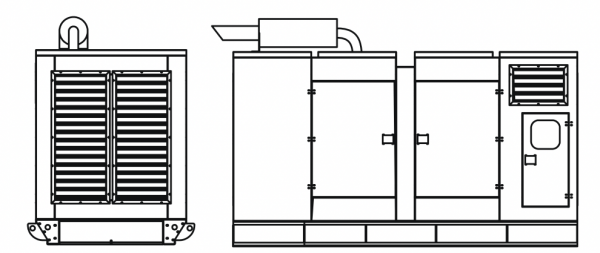 Дизельный генератор Etvel ED-710DS