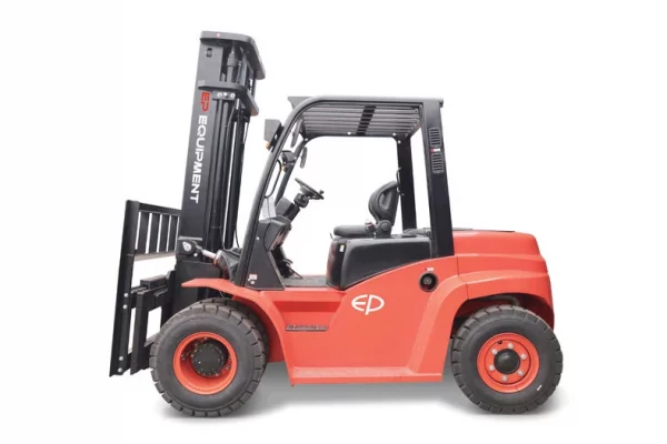 Погрузчик вилочный дизельный EP Equipment CPCD70T8 OPTIMAL SERIES (Mitsubishi, 2W300, PT, кабина с отопителем)