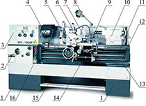 Универсальный токарный станок SPF-1000P